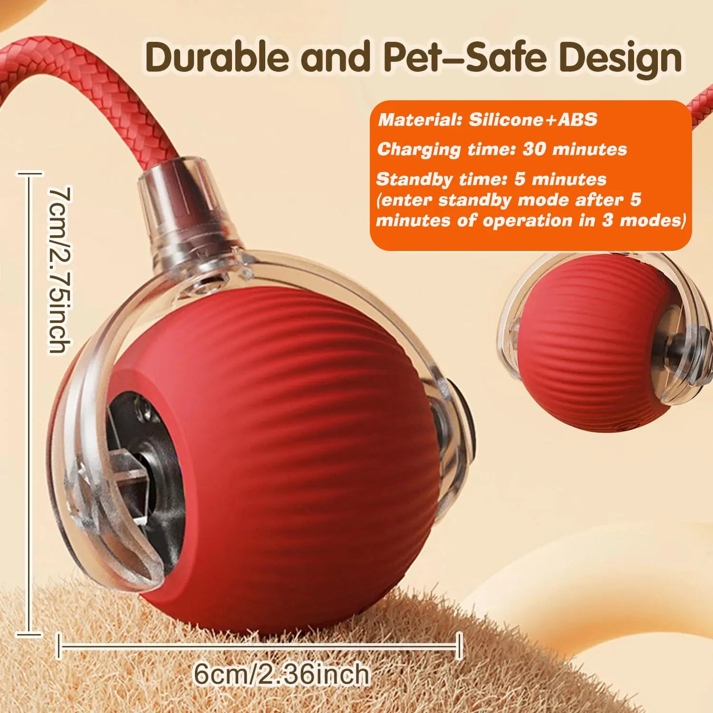 Interactive Dog Ball Toy